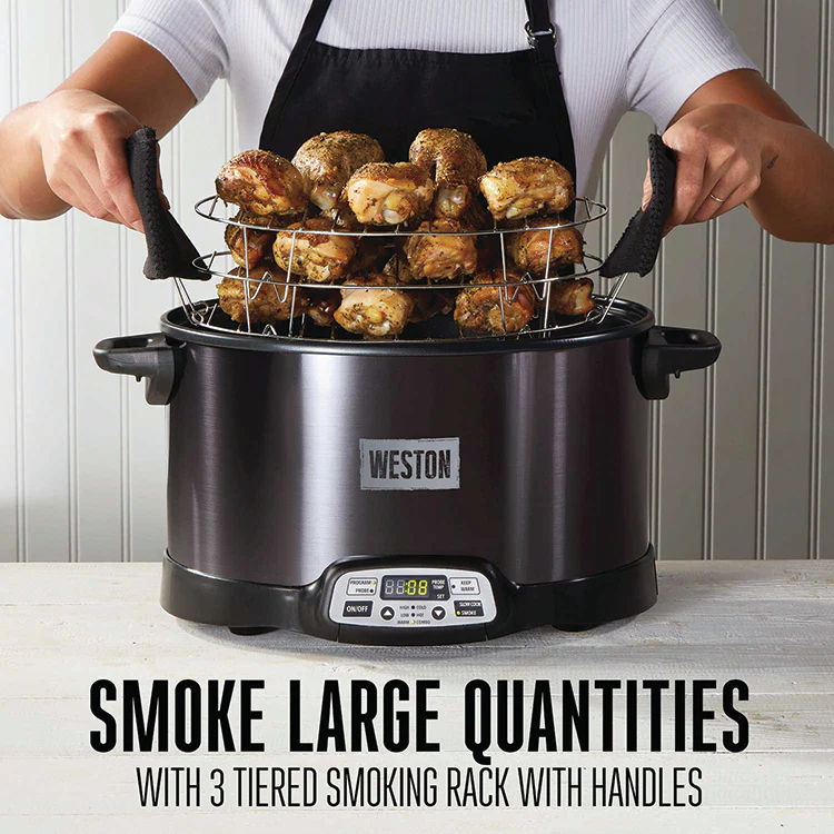 2-In-1 Indoor Smoker & Slow Cooker - Image 7