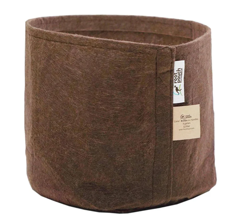 Brown Fabric Planter - 10 Pack - Image 3